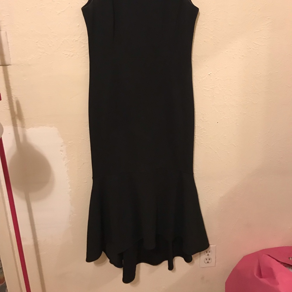 Sleeveless fishtail dress